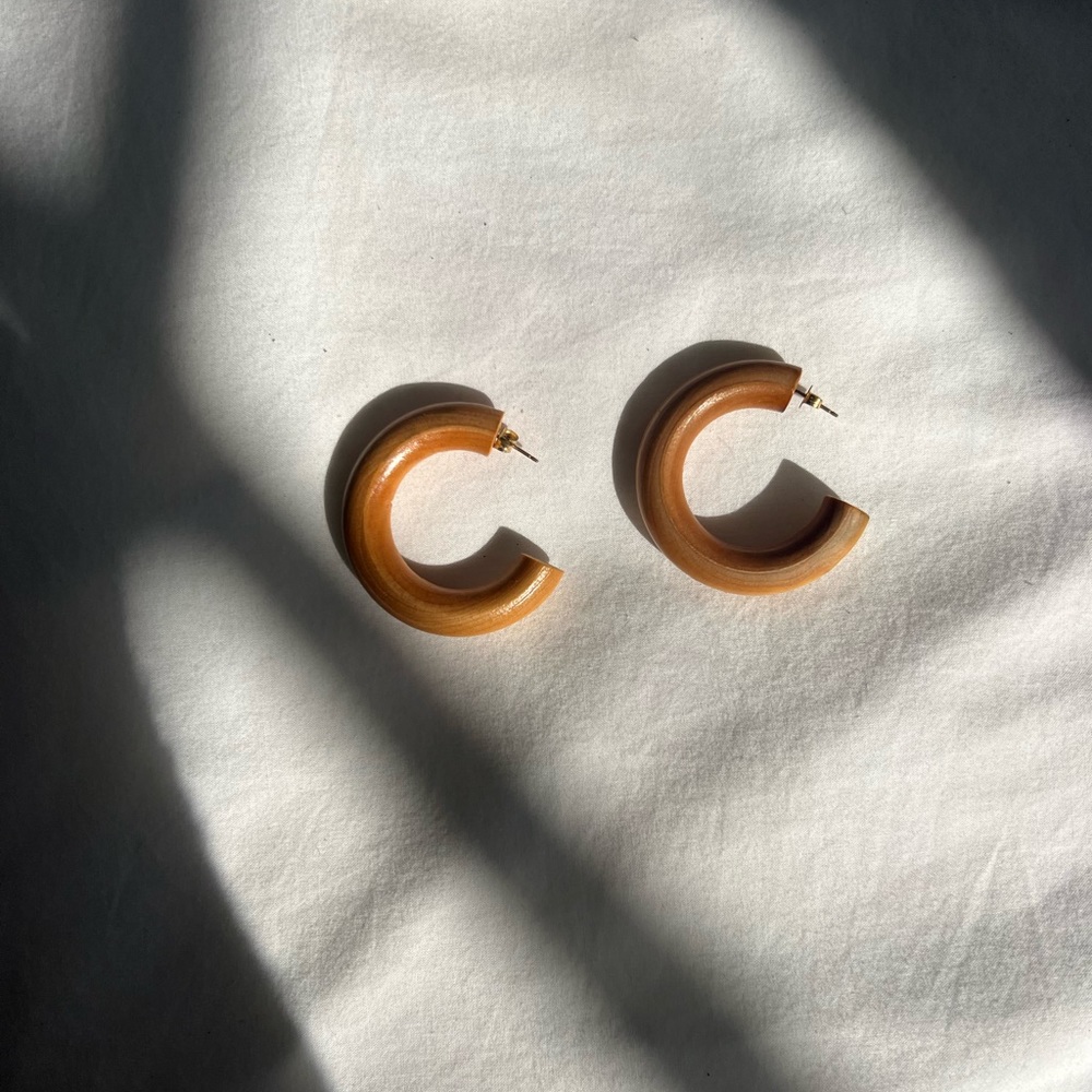 Sophie Monet wooden hoops